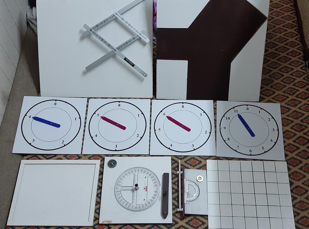 Contoh alat peraga sekolah berupa paket media pembelajaran matematika dari Tiva Bordir Komputer Bandung