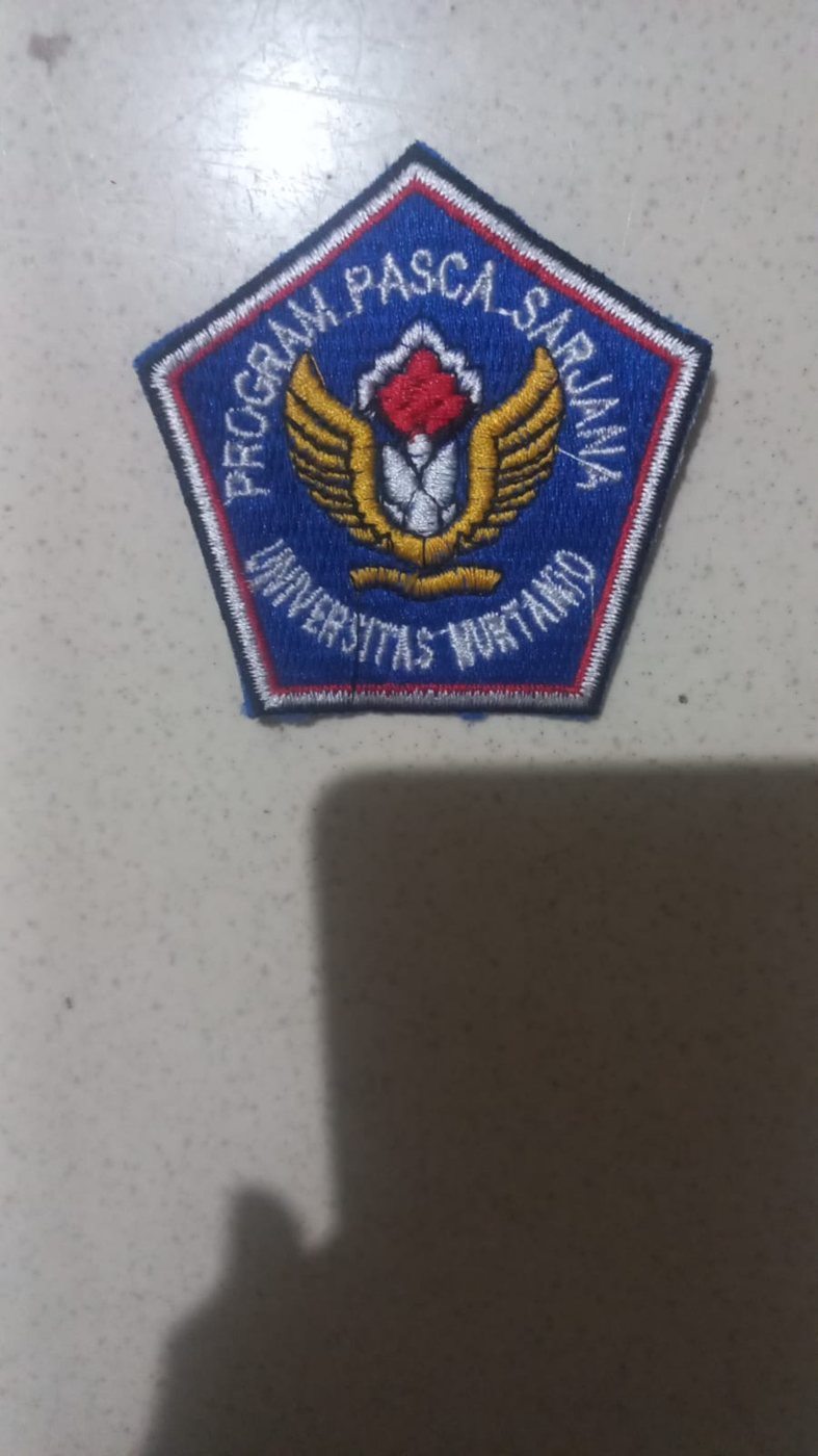 Bordir Logo Pendidikan hasil produksi Tiva Bordir Komputer